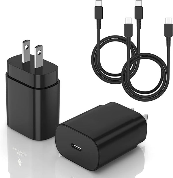 Charging Cord Type C Charger With USBC to USB-C Cable